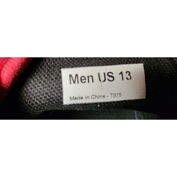 VANS Off The Wall Vintage Red Snake Suede Sneakers Size 13 - Picture 7 of 7